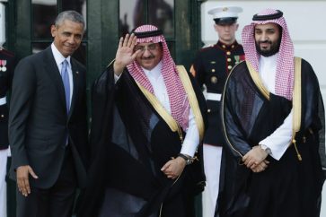 Presidente Barack Obama recibe a los príncipes herederos Mohammed bin Nayef y Muhammad bin Salman