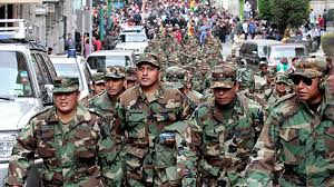 Militares bolivianos