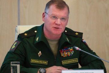 El portavoz del Ministerio de Defensa de Rusia, Ígor Konashénkov
