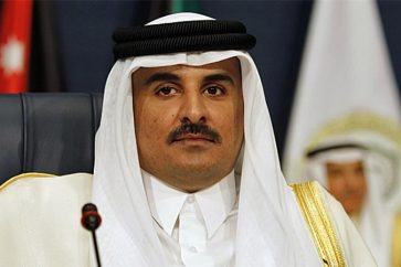 El emir de Qatar Sheij Tamim bin Hamad Al-Thani