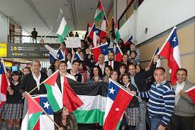 Miembros de la Federación Palestina de Chile