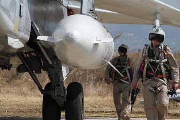 Pilotos rusos en Siria