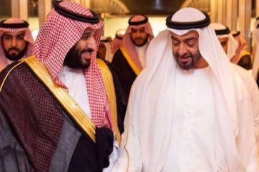 Mohammad Bin Salman y Mohammad Bin Zayed