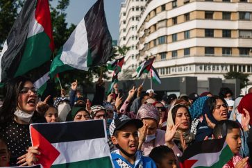 manifestacion-apoyo-palestina-casablanca
