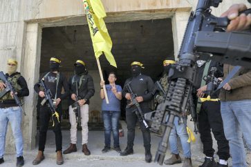 Combatientes del Yihad Islámico en Cisjordania