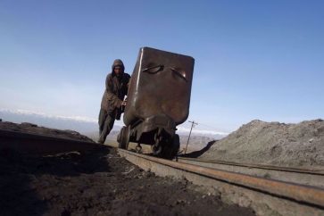 Minero afgano