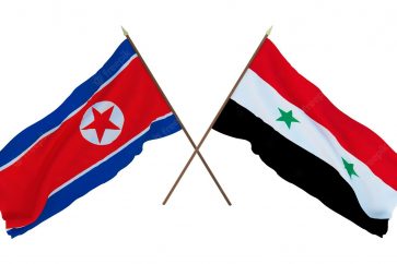 banderas-siria-corea-norte