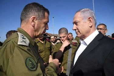 Aviv Kochavi y Netanyahu