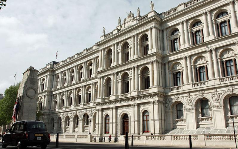 El Ministerio de Relaciones Exteriores británico