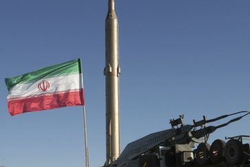 misil-irani-bandera