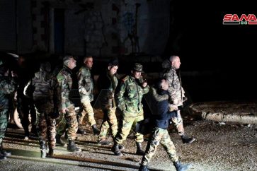 soldados-sirio-noche-alepo