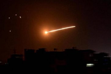Ataque israelí contra Damasco