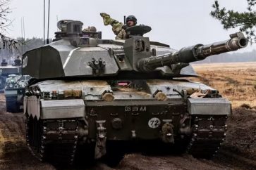 Tanque británico Challenger 2
