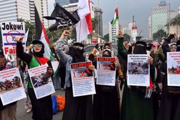manifestacion-contra-israel-indonesia