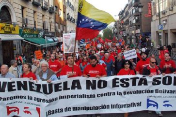 protesta-espana-venezuela