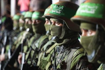 Combatientes de las Brigadas Al-Qassam