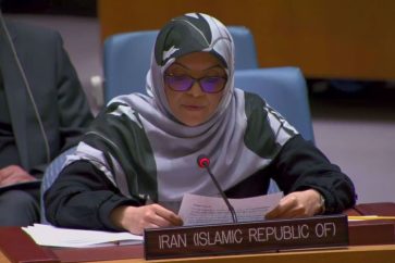 Zahra Ershadi, viceembajadora de Irán en la ONU