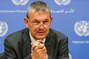 El comisionado de la Agencia de la ONU para Refugiados Palestinos (UNRWA), Philippe Lazzarini