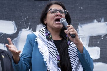 La congresista musulmana Rashida Tlaib