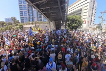 protesta-tel-aviv-acuerdo-prisioneros