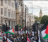 Manifestación contra el genocidio israelí en Palestina en Londres