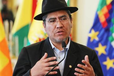 El embajador permanente de Bolivia ante Naciones Unidas (ONU), Diego Pary