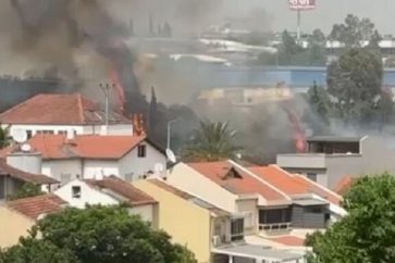 Colonia israelí atacada por cohetes de Hezbolá