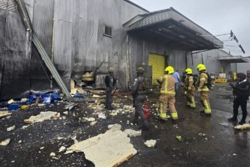 Fábrica atacada en Maalot