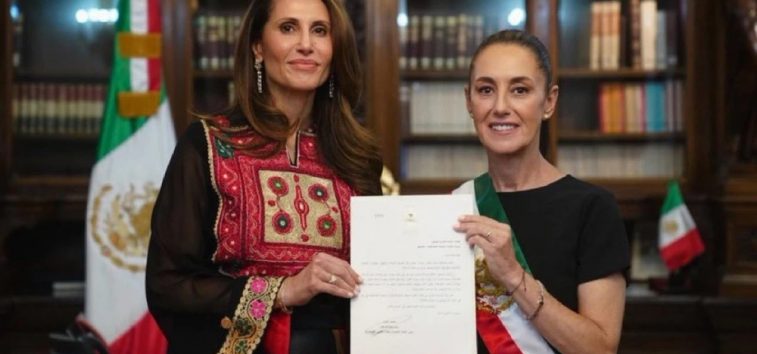  <a href="https://spanish.almanartv.com.lb/1175539">Presidenta mexicana acepta formalmente a nueva embajadora palestina</a>