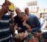 Mujer herida en el ataque israelí a la iglesia católica de Gaza
